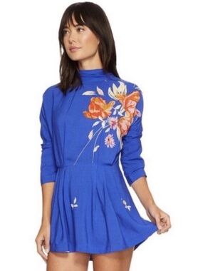 free people portia denim dress Portia Denim Mini Dress